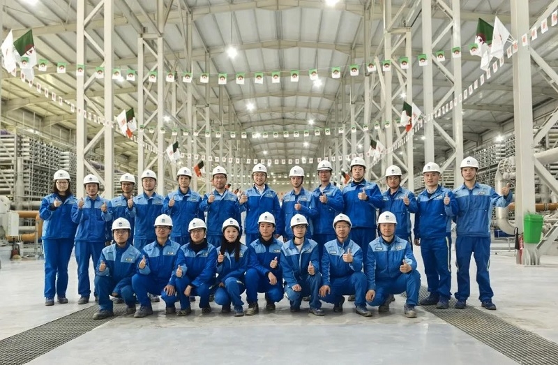 阿爾及利亞總統(tǒng)親臨奧蘭海水淡化項目,見證“海上水庫”惠澤民生